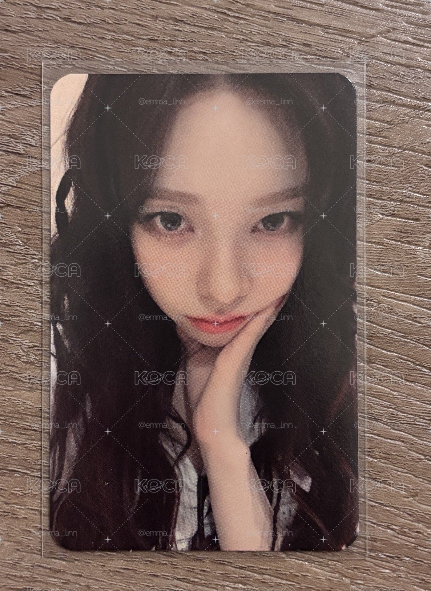 aespa karina柚 鞋帶柚 whiplash 周邊卡