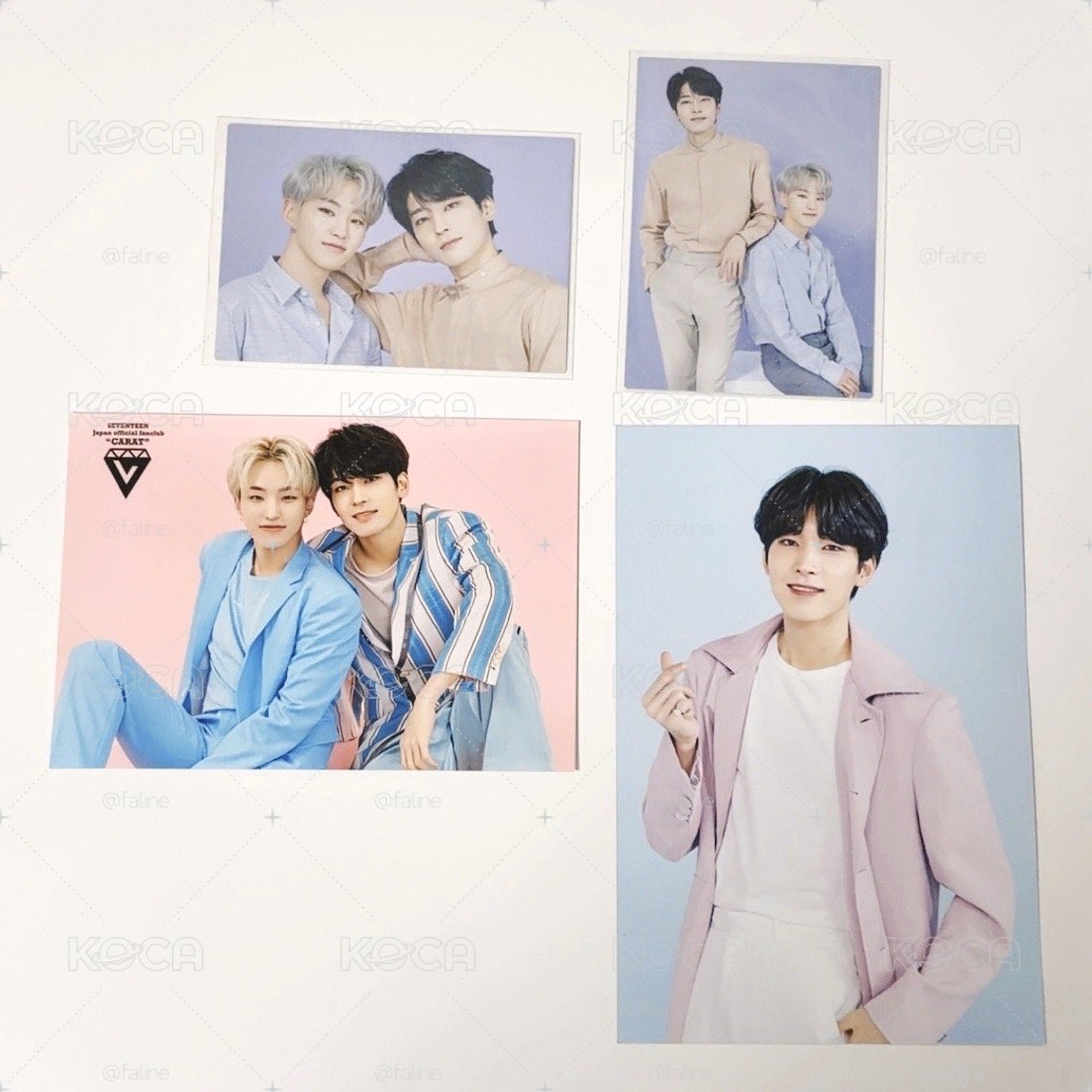 SEVENTEEN 全圓佑 權順榮 圓順 生寫真 隨機卡