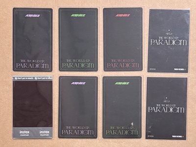 PARADIGM 特典卡 專卡 拍立得