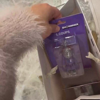 BE@RBRICK 鑰匙圈吊飾 100%