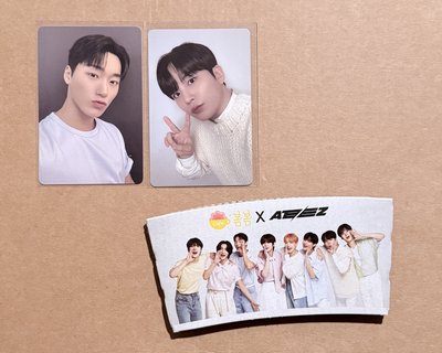 Cafe BomBom 代言卡 傘鍾+杯套