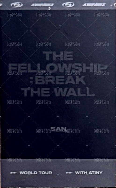 Break the Wall 周邊卡 拍立得 背面