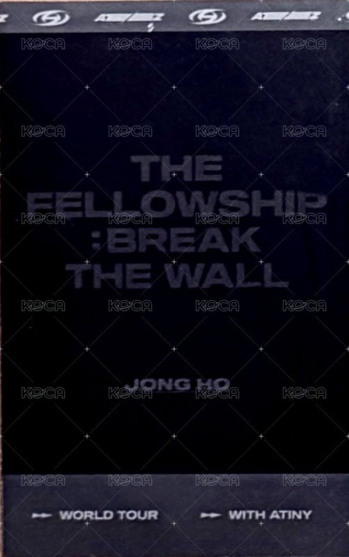 Break the Wall 周邊卡 拍立得 背面