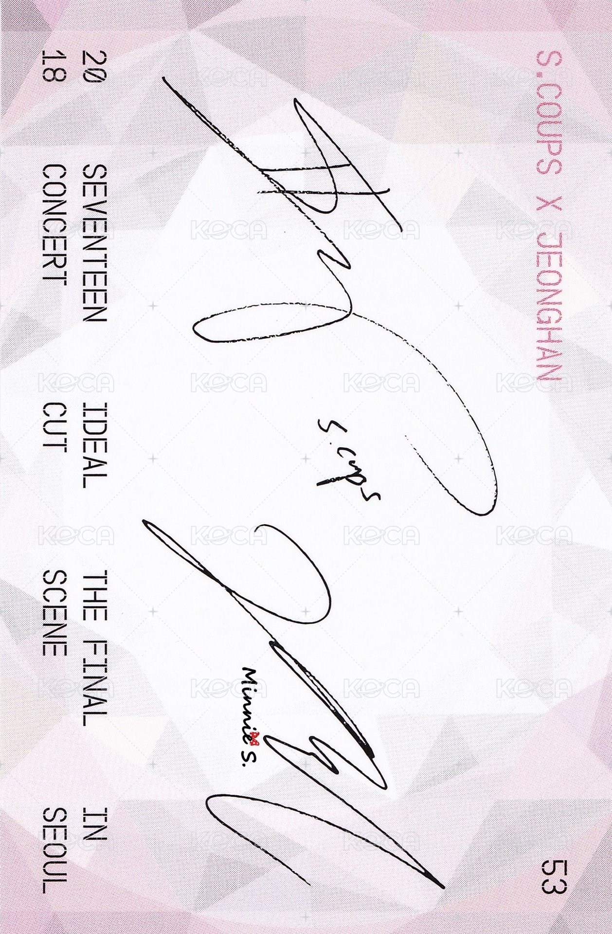 IDEAL CUT 隨機卡  背面