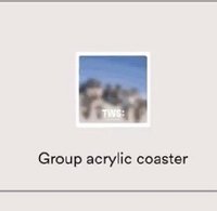 TRY WITH US wvs Set版特典 杯墊 