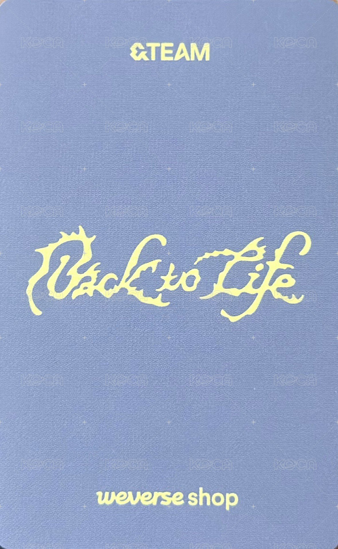 BTL wvs GL 1.0 簽售卡  背面