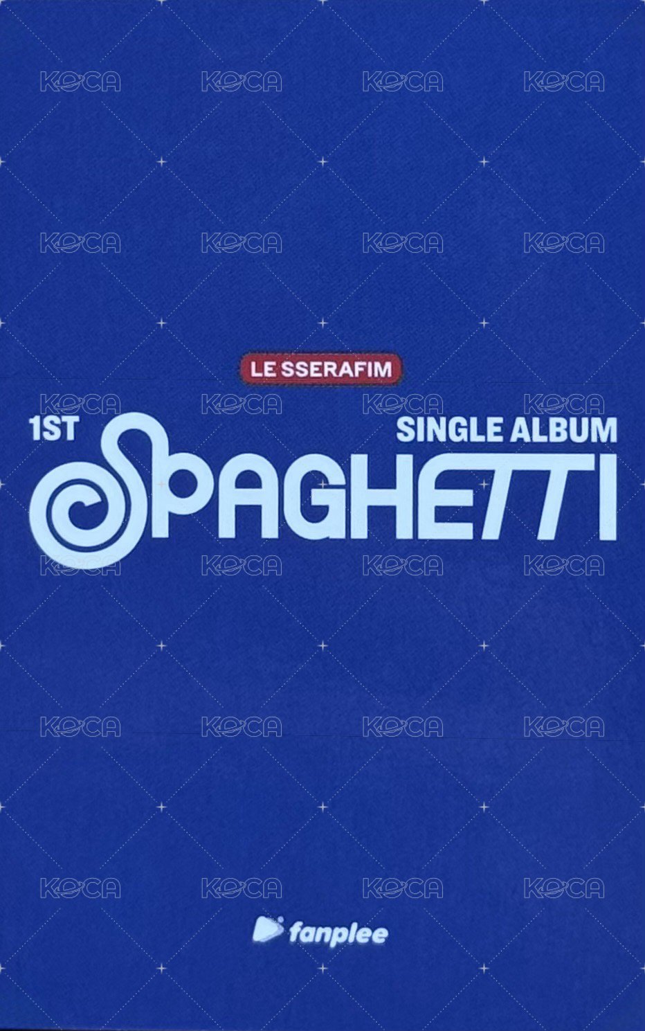 SPAGHETTI fp 簽售卡  背面