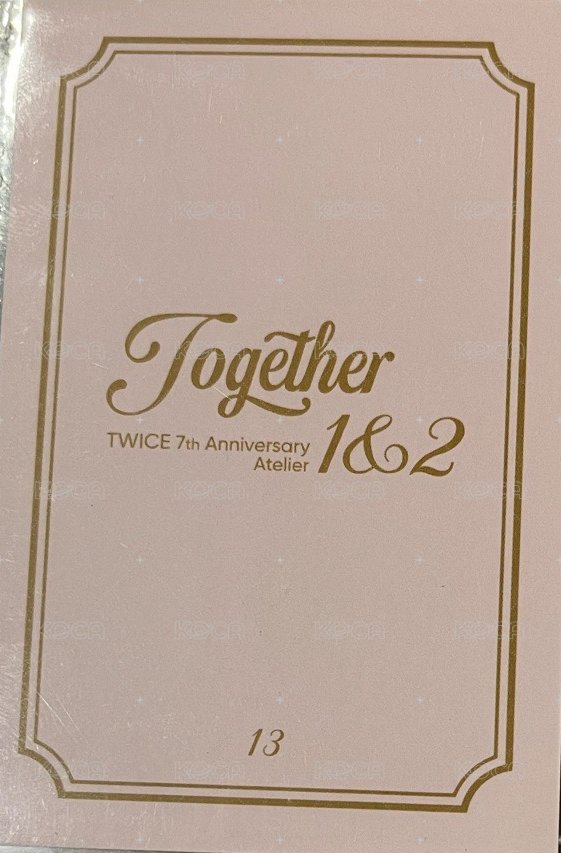 七週年 隨機卡  背面