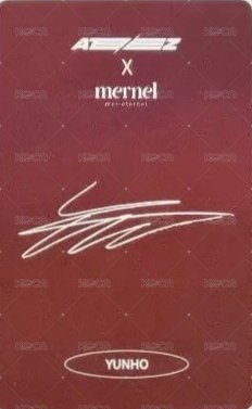 Mernel 4.0 代言卡  背面