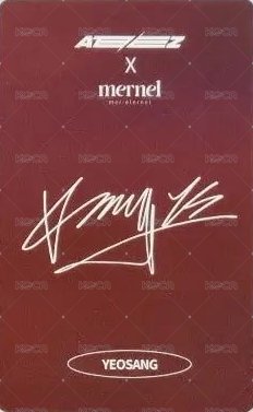 Mernel 4.0 代言卡  背面