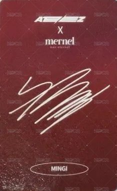 Mernel 4.0 代言卡  背面