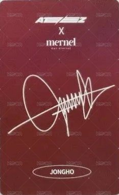 Mernel 4.0 代言卡  背面