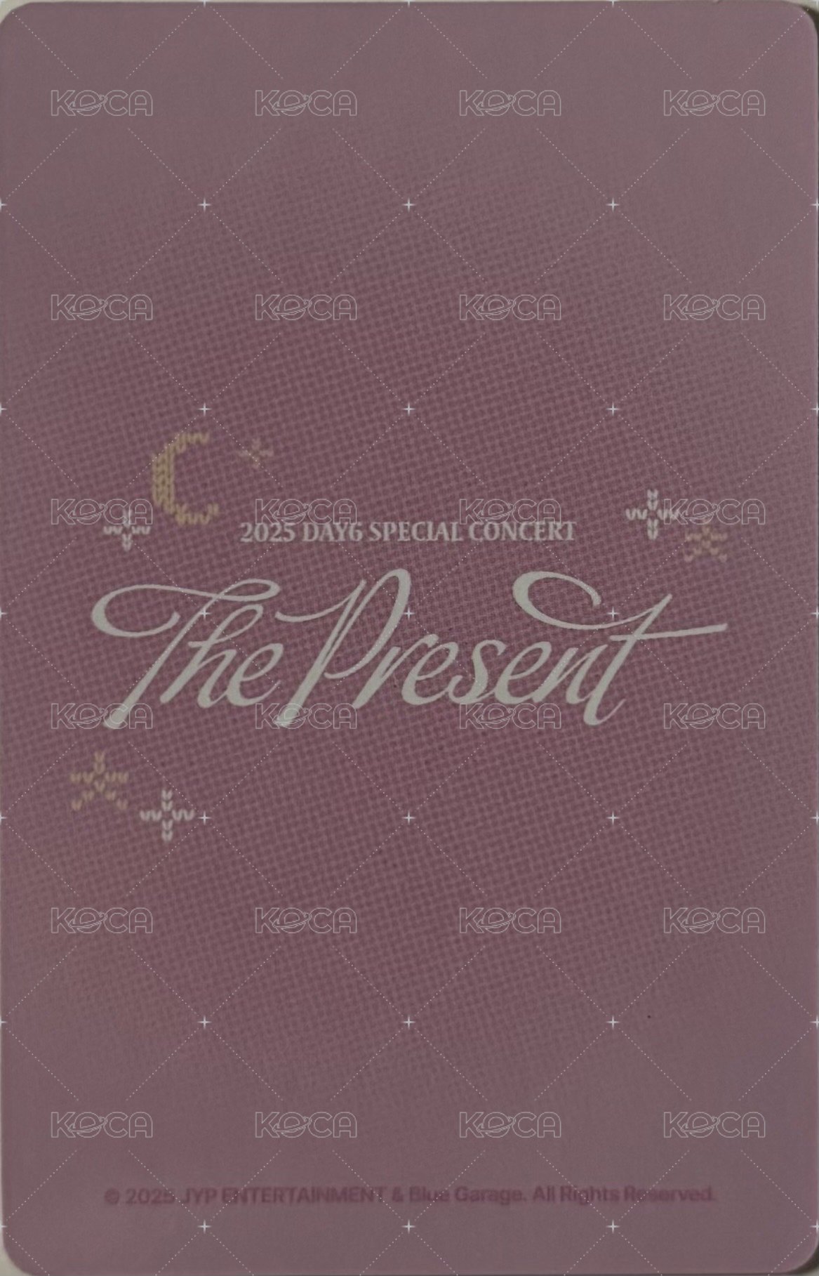 25聖誕控 隨機卡  背面