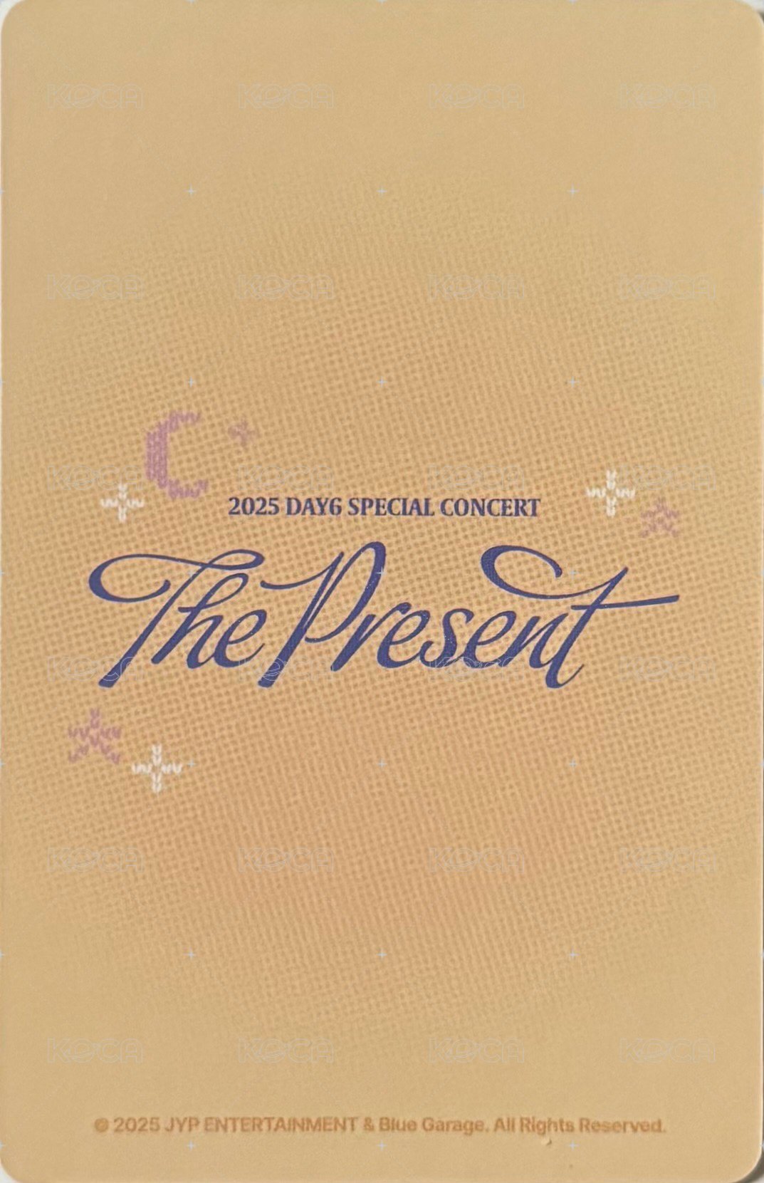 25聖誕控 隨機卡 團卡 背面