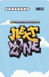 2026 年曆 JYP JAPAN POP-UP 特典卡  背面