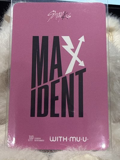 MAXIDENT wm 特典卡 