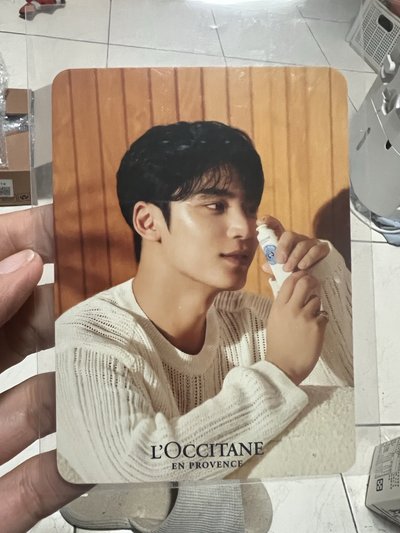 珉奎歐舒丹滿額卡一套 + 士力架明信片組