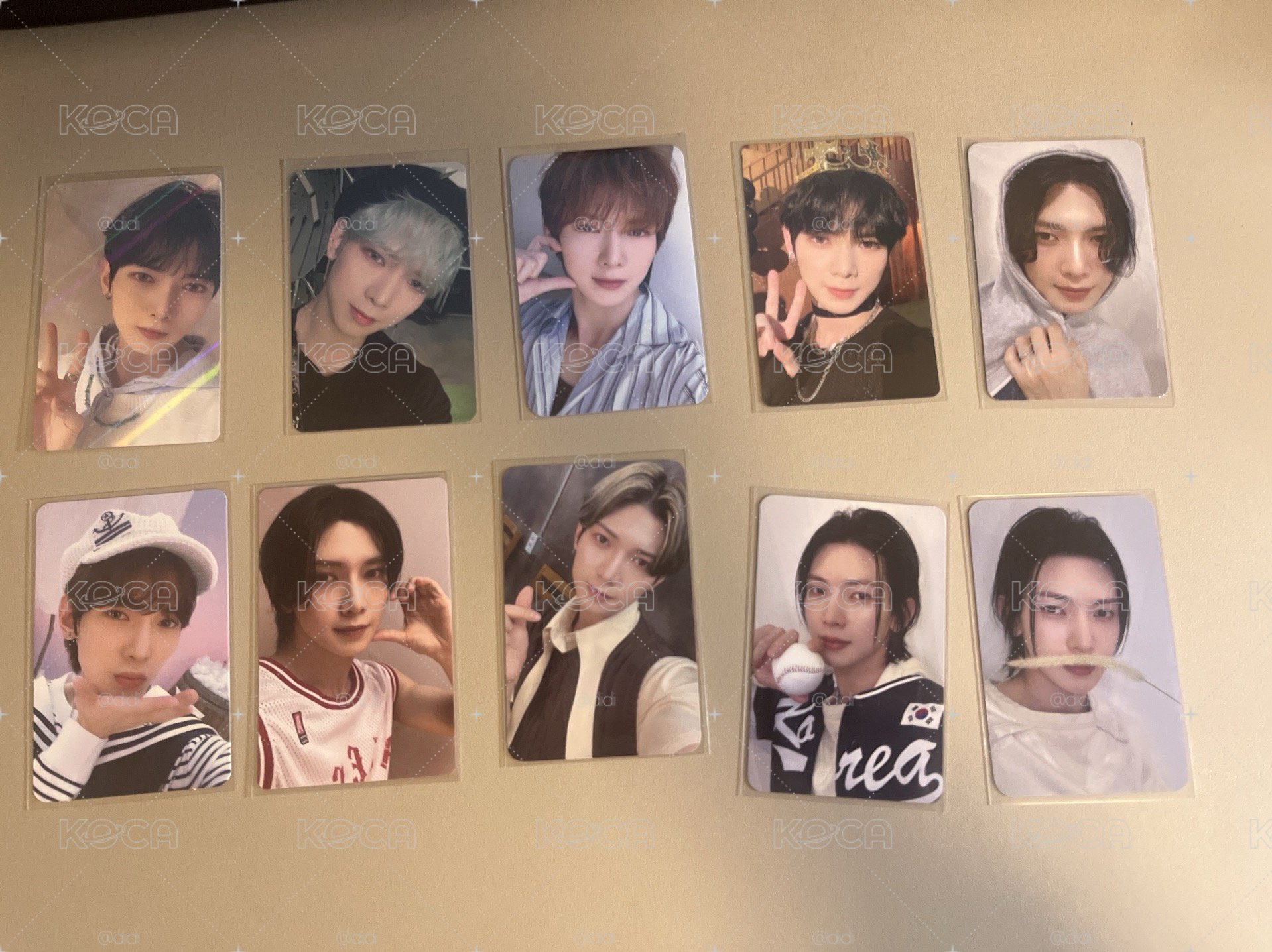 ATEEZ 姜吕尚小卡