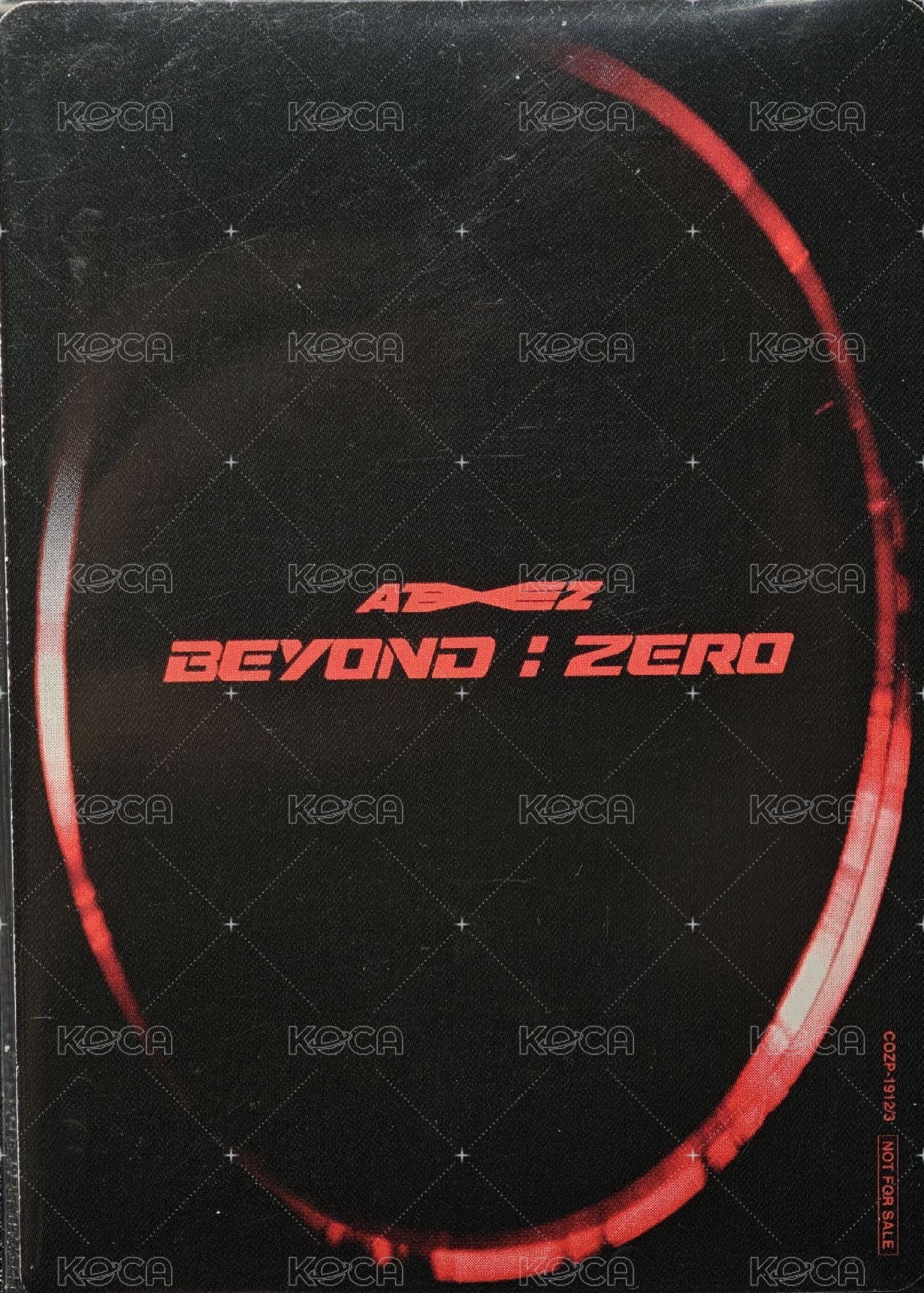 Beyond Zero 專輯卡 ATINY盤 背面