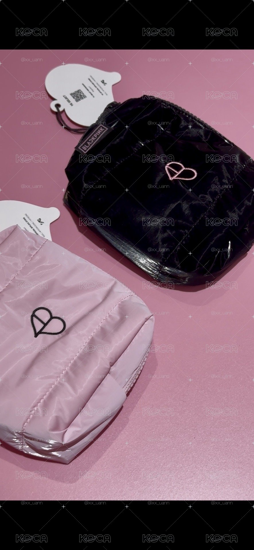 BLACKPINK 黑色化妝包