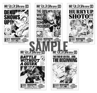 原畫展 入場特典 小報風貼紙