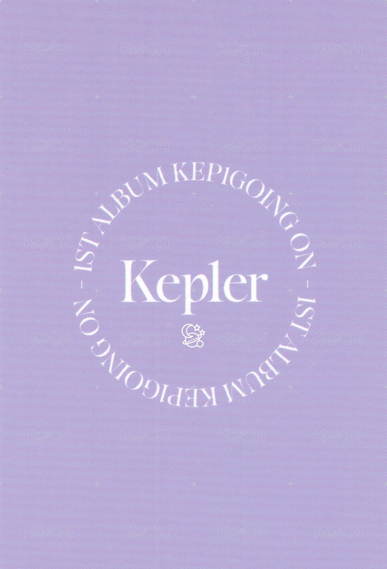 正規一 專輯卡 SCENE ver. 背面