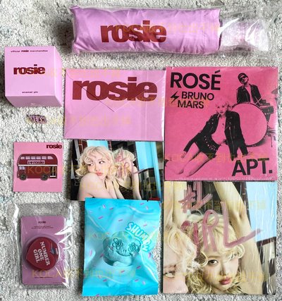 Rosie 手機支架 雨傘 徽章 磁鐵 APT 粉膠 黑膠 洛杉磯 倫敦 高雄 快閃 周邊