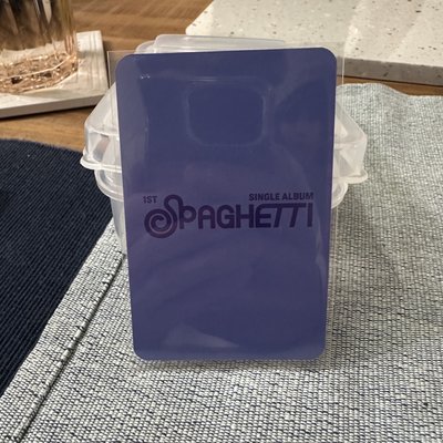SPAGHETTI 阿拉丁 單封預售 特典卡 