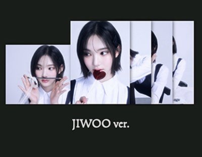 four hearts club明信片jiwoo❗️🈚️證件照+束口袋卡+隨機卡包官拍