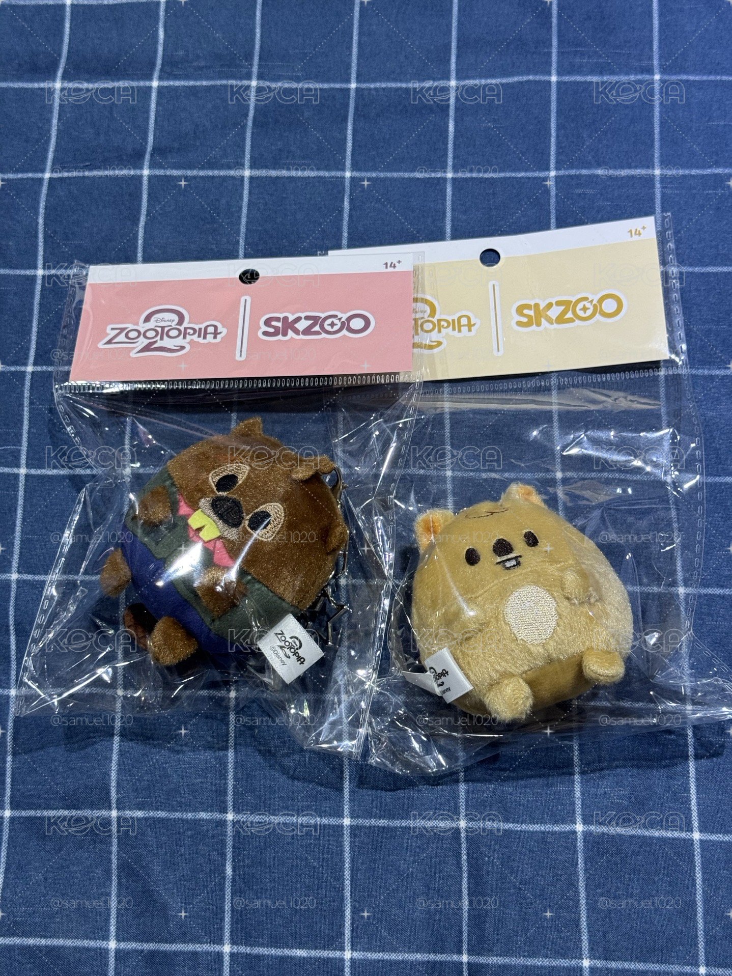 動物方城市聯名娃全新未拆（2隻）