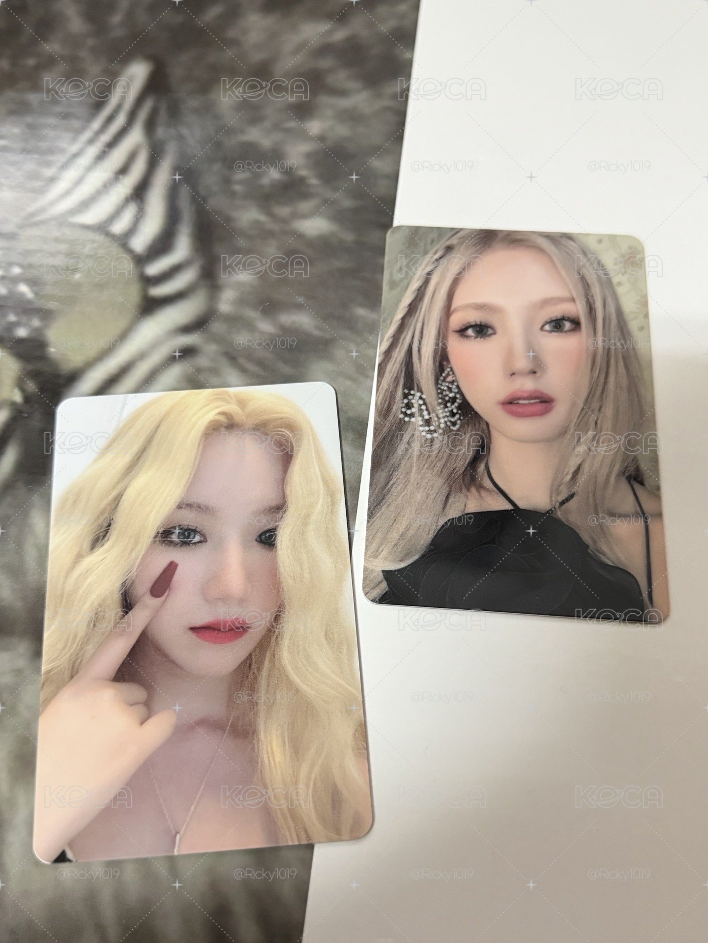 I-dle I Love WM PVC 幸運卡 刷 麵
