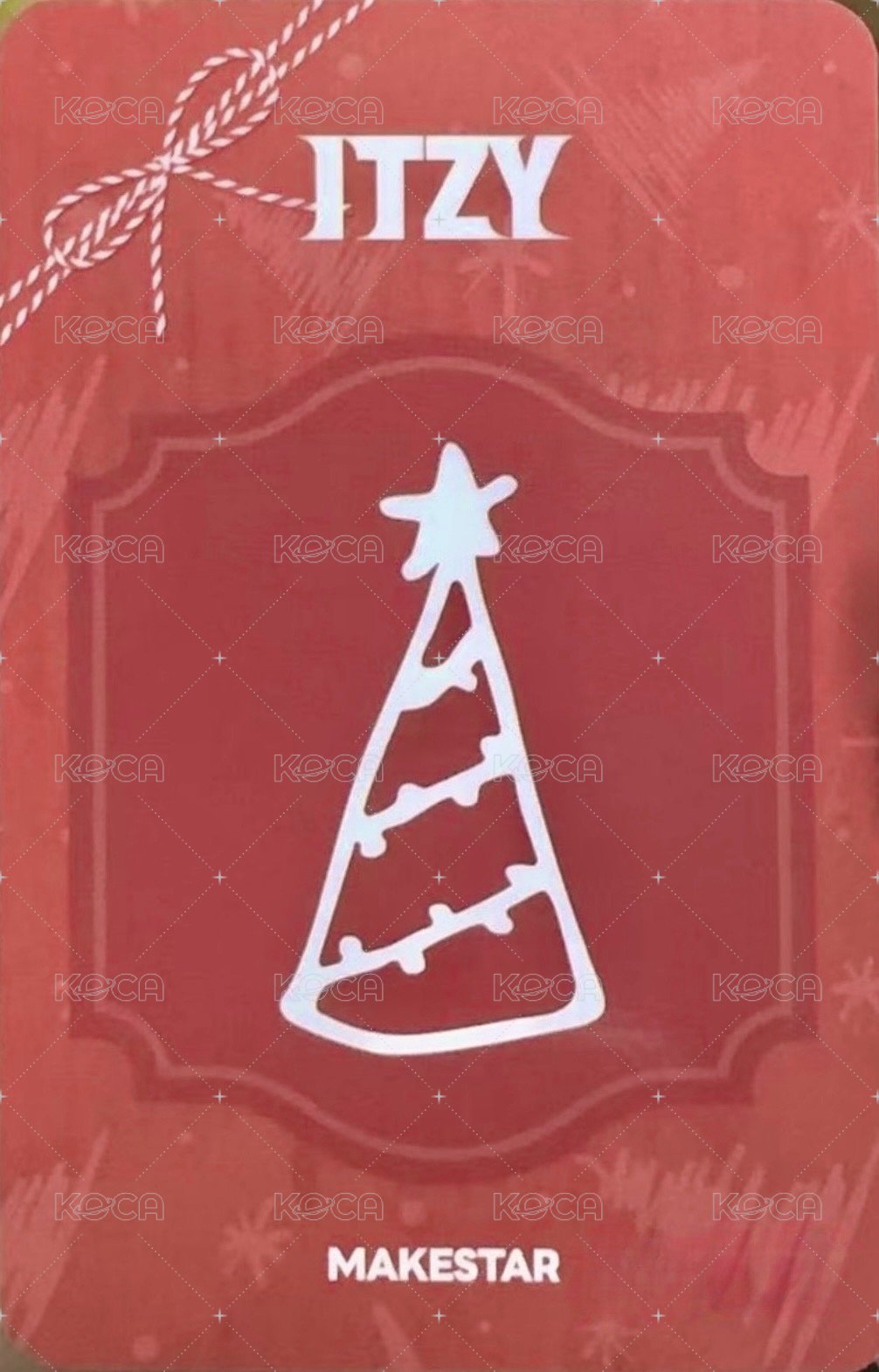 TNVS ms 8.0 線下 簽售卡 聖誕老人 背面