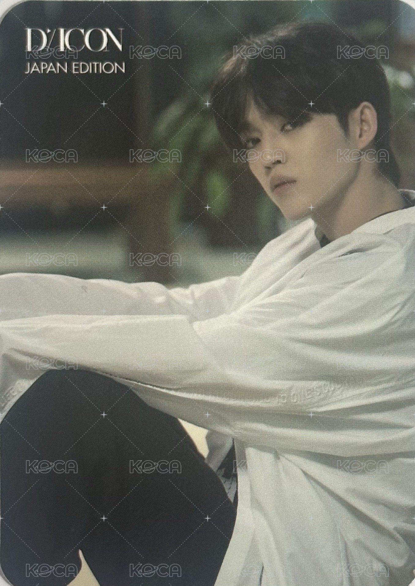 18’D社 日版 雜誌卡  背面