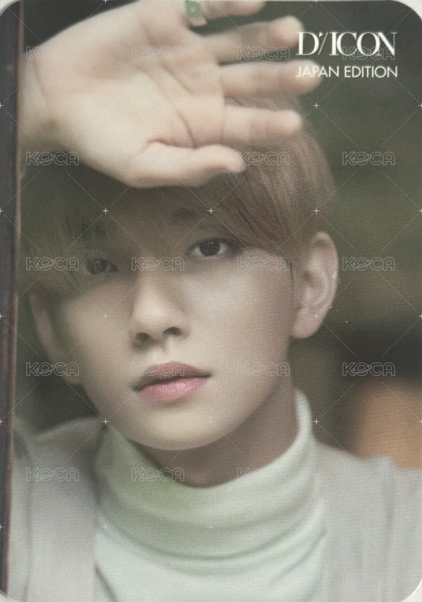 18’D社 D社 日版 雜誌卡  背面