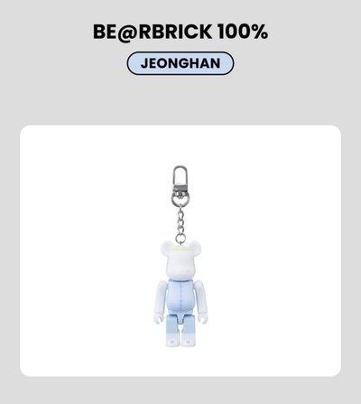 [BE@RBRICK] BE@RBRICK 100% Seventeen 聯名庫柏力克熊 