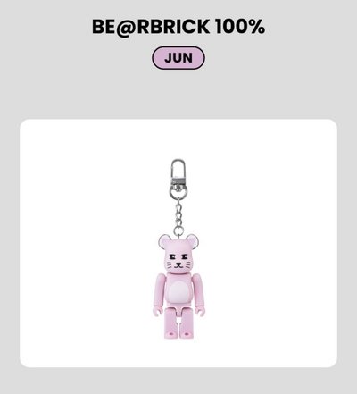 [BE@RBRICK] BE@RBRICK 100% Seventeen 聯名庫柏力克熊 