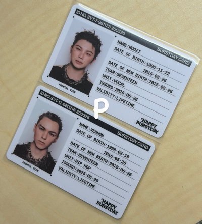 正規五 專輯卡🍮