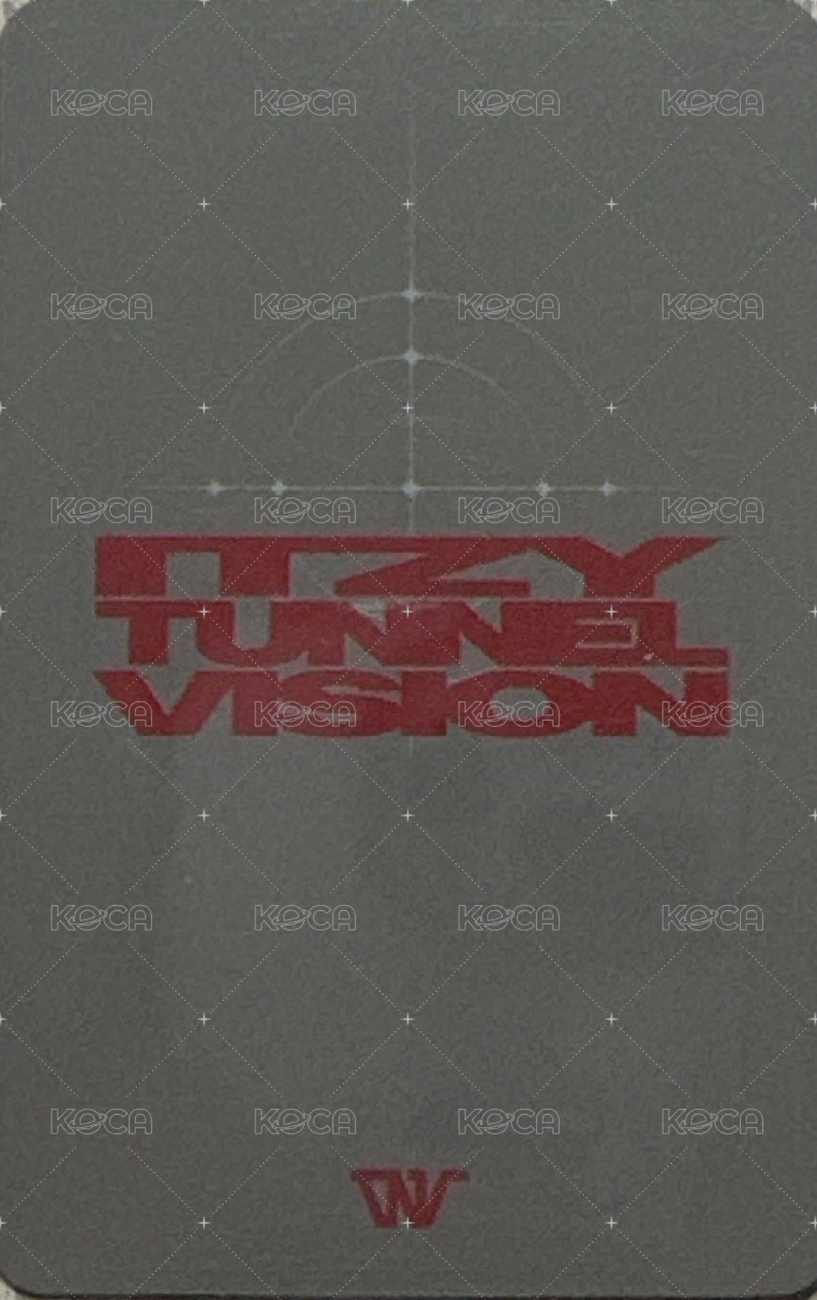 TNVS 快閃店 周邊卡 短袖卡 背面