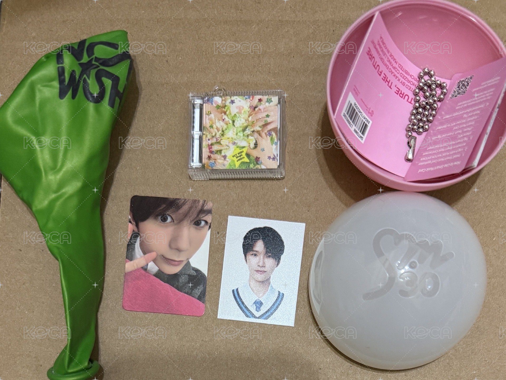 NCT WISH+證件照特典