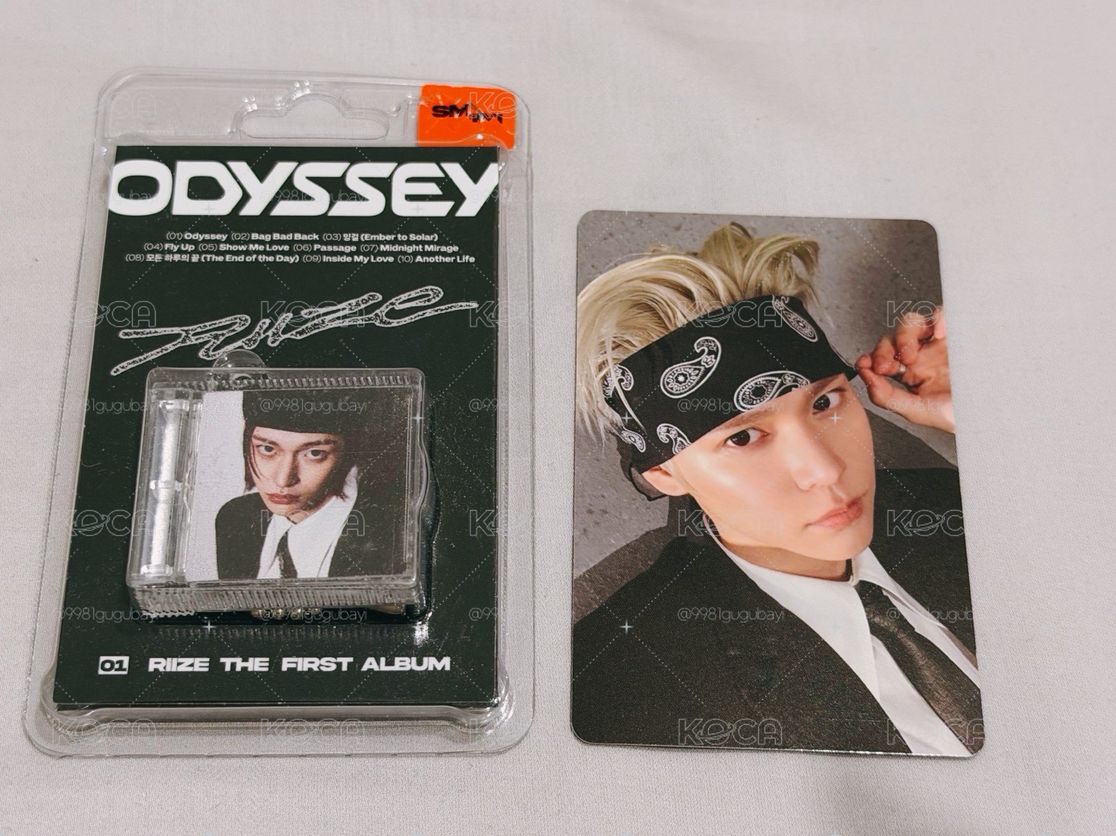 RIIZE WONBIN EUNSEOK ODYSSEY smini專卡