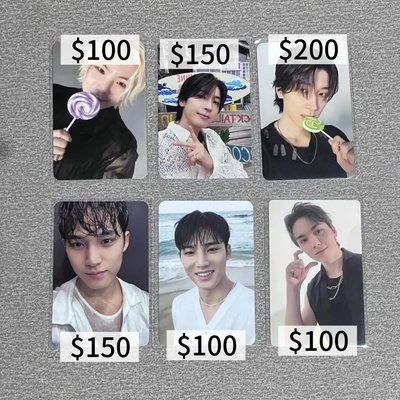 SEVENTEEN 專輯 小卡 周邊