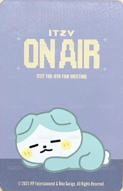 2025 FM 周邊卡 睡衣卡 背面