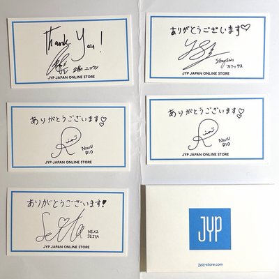 JYP日本周邊卡