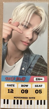 搖滾主題 GIFT ver.書籤 隨機卡 棺材盒