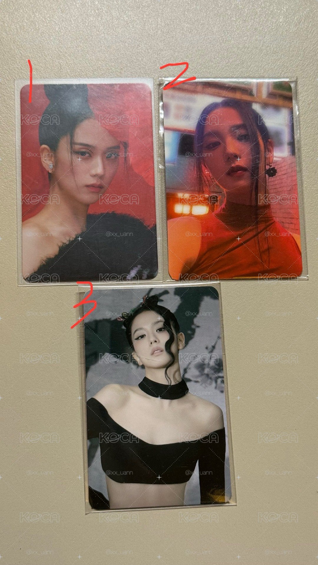 JISOO ME 小卡