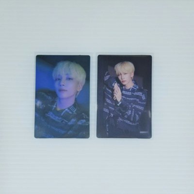 SEVENTEEN JEONGHAN 2021聖誕禮盒卡 兩張💛