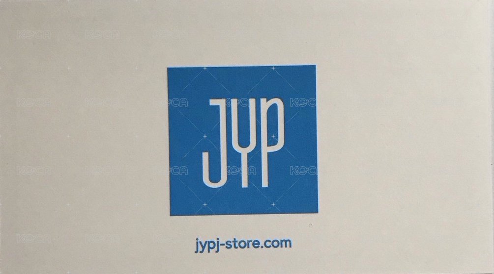 周邊卡 JYP JAPAN周邊卡 留言卡 背面