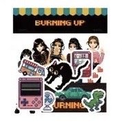 BURNING UP 貼紙 