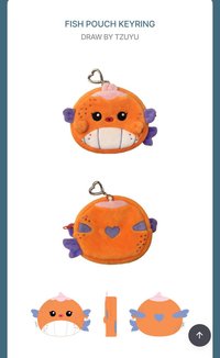 魚零錢包吊飾