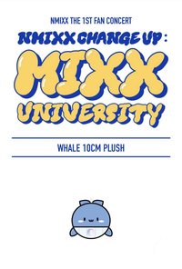 MIXX UNIVERSITY   鑰匙圈吊飾 鯨魚吊飾